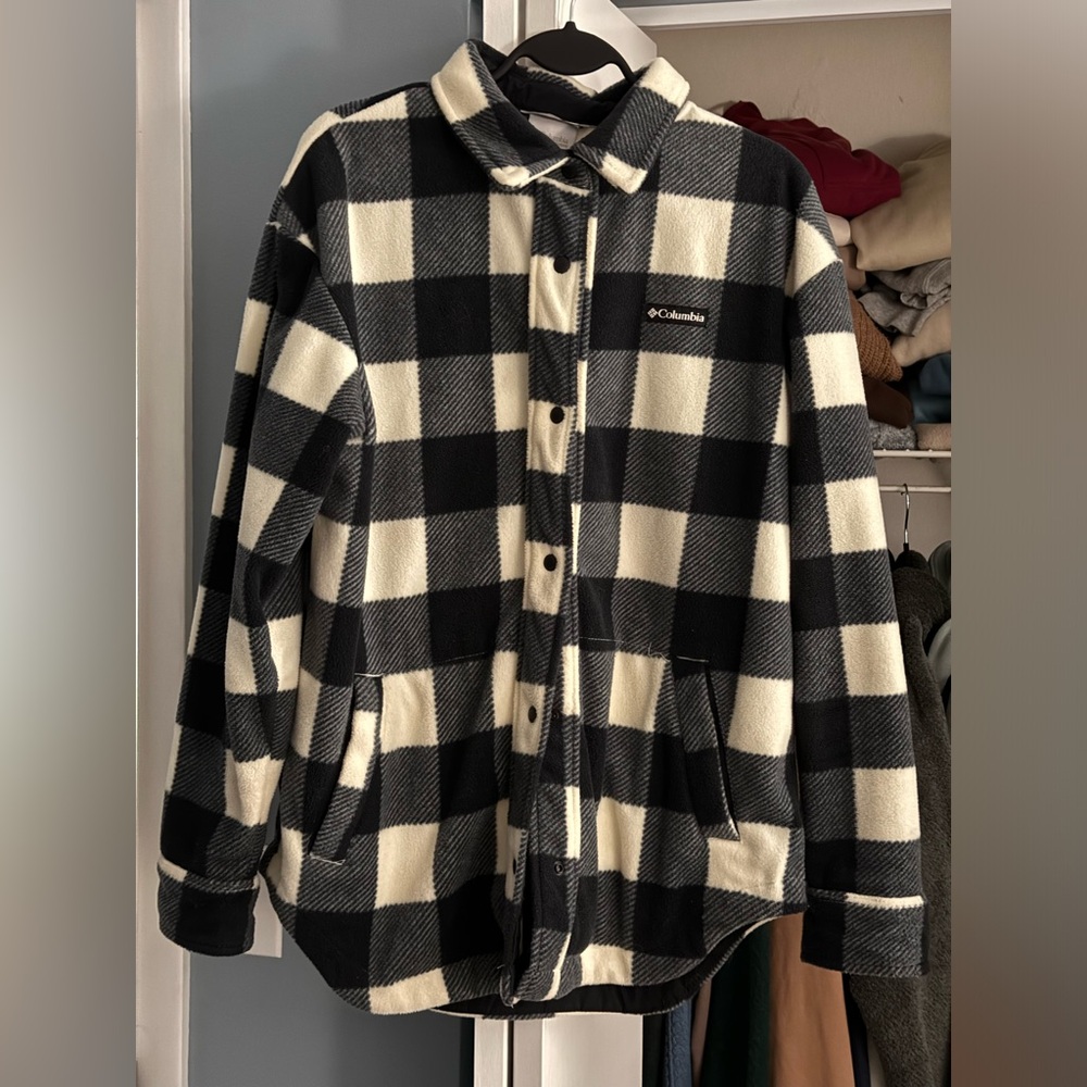 Columbia fleece button up
